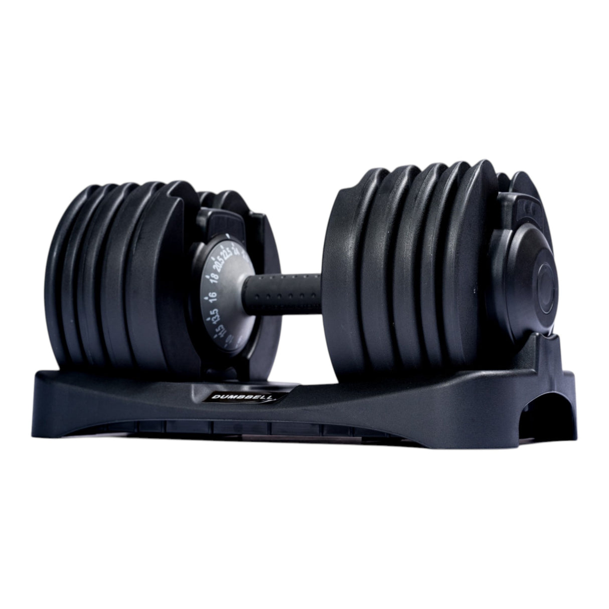 Justerbar Håndvægt 24kg – RapidClick Ⓓ (Ny 1-hånds justering)