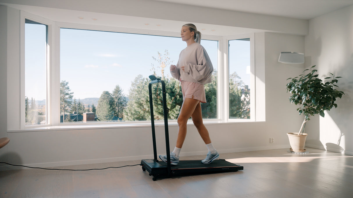 2-i-1-løbebånd med stigning, 12 km/t – Supreme 4.0